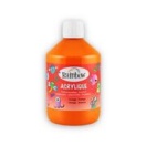 School Acrylic Rainbow 500ml/ orange