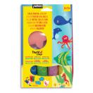 Finger paint kit 4x20ml/ sea animals