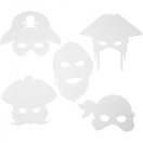 Pirate masks h  :16-26cm, 16pcs