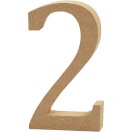 Number väike MDF h-8cm/ 2