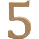 Number väike MDF h-8cm/ 5