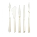 Plastic painting knives, 5pcs