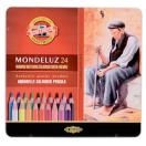 Watercolour Pencils Mondeluz, 24psc