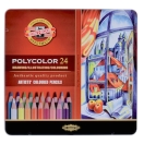Set of Artistś Colored Pencils 24