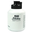 Studio Acrylic colour 500ml/11 titanium white