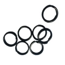 Raamaturõngad d:19mm, 4tk/ must