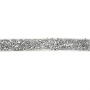 Dekoratiivpael 10mmx5m/ hõbe glitter 