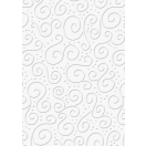 Embossed Card Milano A4 white