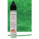 3D Glitter Pen 25ml/ green