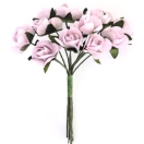 Paberlill Rose 12tk/ roosa