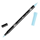 Calligraphy marker Tombow double nib, glacier blue