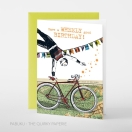 Greeting card/ BD Birthday Wheely