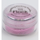 Sparkling Flocking Powder, baby pink