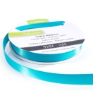 Satin Ribbon w 9mm, 10m/ turquoise