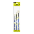 Pack 3 stencil brushes