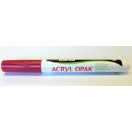 Acrylic marker Acryl Opak thick point/ carmine