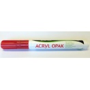 Acrylic marker Acryl Opak thick point/ vermillion
