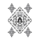 Rub-On Transfer 17x25cm black/ R-076