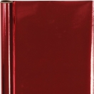 Pakkepaber 0,5mx4m 65gr metallik-punane