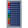 Õlipastellid Faber-Castell 12tk metallik