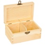 Wooden box 15.4x9.4x7.5cm