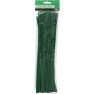 Pipe Cleaners, thickness 6 mm, green, 50pcs