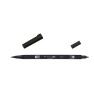 Calligraphy marker Tombow double nib black