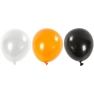 Õhupallid d-23cm 10tk/ valge, oranž, must