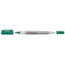 Permanent markerIdenti-Pen 0,4+1.0mm,green 