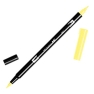 Calligraphy marker Tombow double nib, pale yellow
