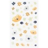 Kleepsud 4 lehte/ Crafted Flower Blue