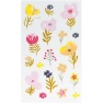 Kleepsud 4 lehte/ Crafted Flower Pink