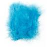 Feathers, size 5-12cm, 15pcs/ turquoise