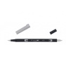 Calligraphy marker Tombow double nib, cool grey 3