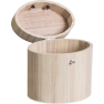 Wooden Box oval 10x15x15cm
