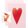 DIY Card, Love heart red