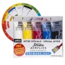 Studio acrylics, set of 5 assorted 100 ml tubes + 1 colour wheel