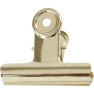 Binder Clip 75mm, gold, 1pc