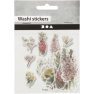 Washi kleepsud, lilled, 25-60mm, 30tk