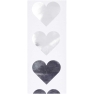 Stickers Hearts, 120pcs