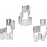 Cookie cutters 3pcs Animals