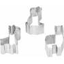 Cookie cutters 3pcs Animals