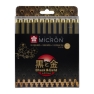 Pigma Micron Black&Gold kmpl 12tk