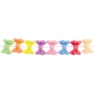 Bow tie beads, pastel 24pcs, ca. 15x11x7mm