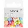 Itoshii pärlid, lipsud pastelsed, 24tk, ca. 15x11x7mm