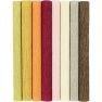 Crepe Paper, set, 8pcs, Mute colors