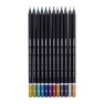 Coloured Pencils Bruynzeel Expression, 12pcs metalllic