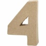 Number 4, h-10cm