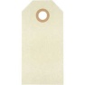 Tags 4x8cm 20pc/ natural white