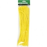 Pipe Cleaners, thickness 6 mm, yellow, 50pcs